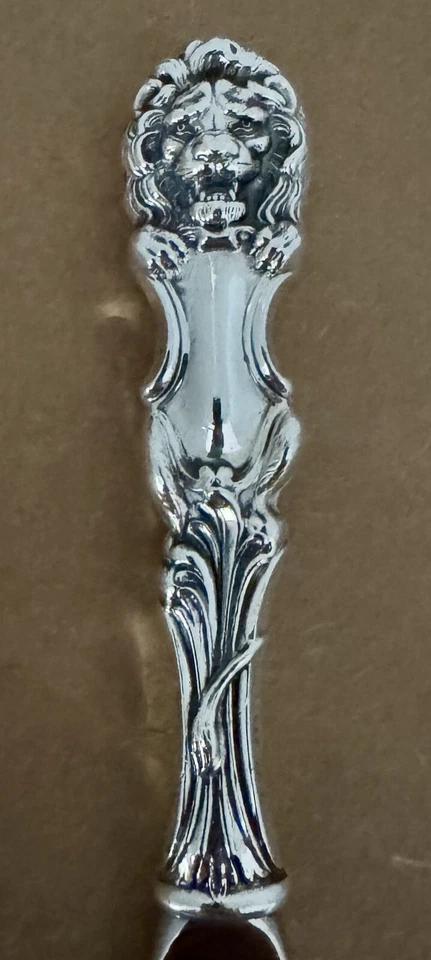 "HERMOSO CUCHILLO BARRA ESTERLINA PATRÓN LEÓN FRANK SMITH 8 1/2""" Foto 2 de 4