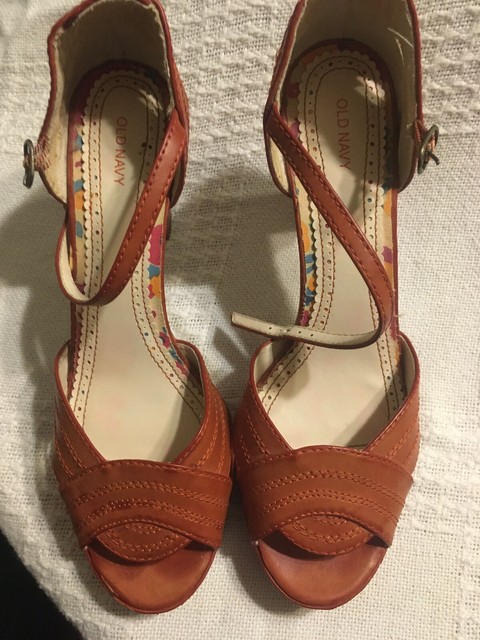 tan ankle strap shoes