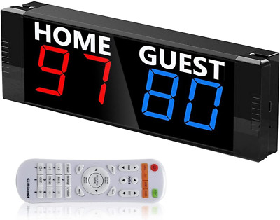 Score Keeper Portable Led Digital Electronic Scoreboard with Remote for Sports