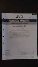 JVC ax-s331 bk service manual original book stereo integrated amplifier amp