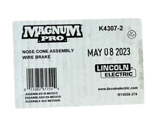 Lincoln Electrio K4307-2 Magnum P8Q NoseCone Assemblr Wire Brake