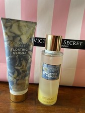 Victoria's Secret FLOATING NEROLI Fragrance Body Mist AND Lotion FULL 8 Oz NEW 