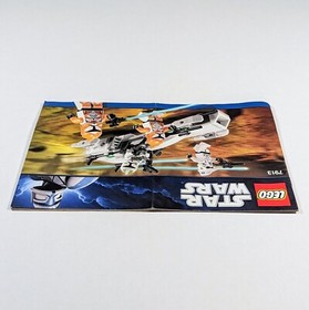 Lego Star Wars 7913 Clone Trooper Battle Pack 2011 Instruction Manual ONLY