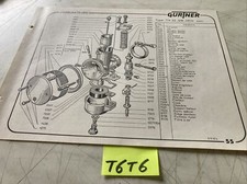 Gurtner carburateur TA22-618 DEM Kart M18-M20D liste pièces détachées