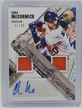 2022 Panini Diamond Kings Chas McCormick DK Material Signatures 62/99