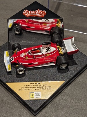 Quartzo 4054A; Ferrari 312 T; 1976 British GP Test Car; MIB Boxed 