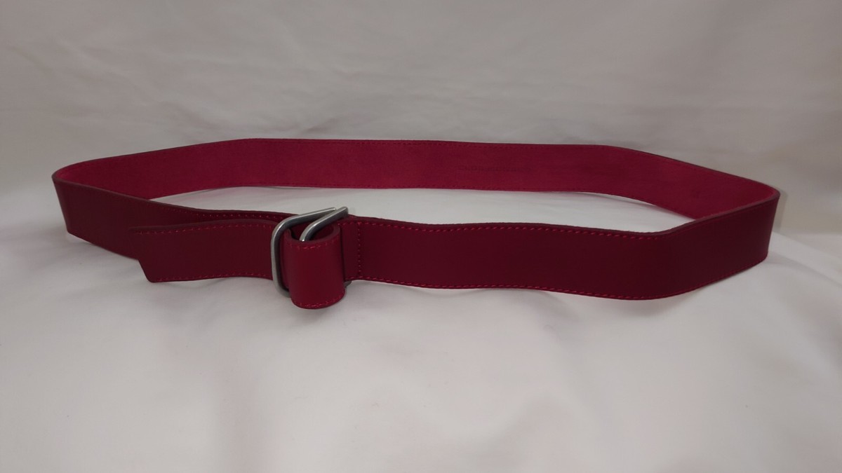 Club Monaco Made In Italy Double D-Ring Leather Women display picture 2
