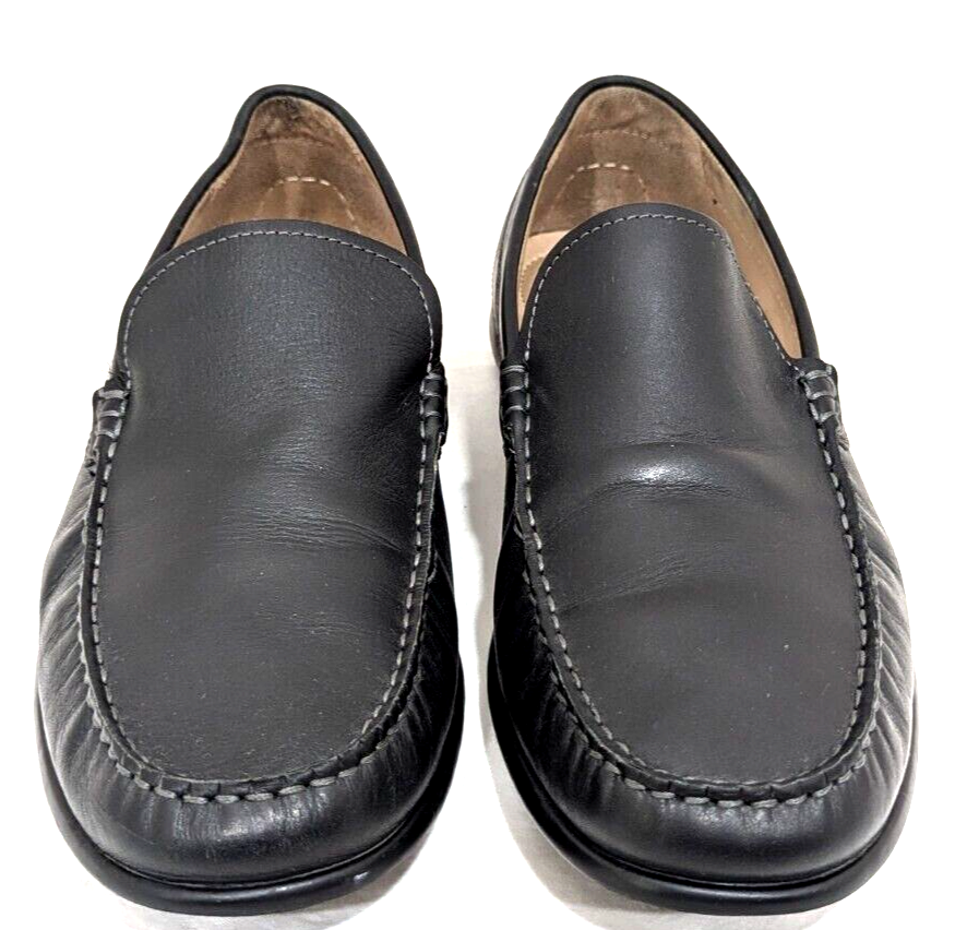 ECCO Classic Moc 2.0 Men Sz 43  Us 9 9.5 Leather Moccasin Slip On Loafers Shoes ECCO Men main image 2