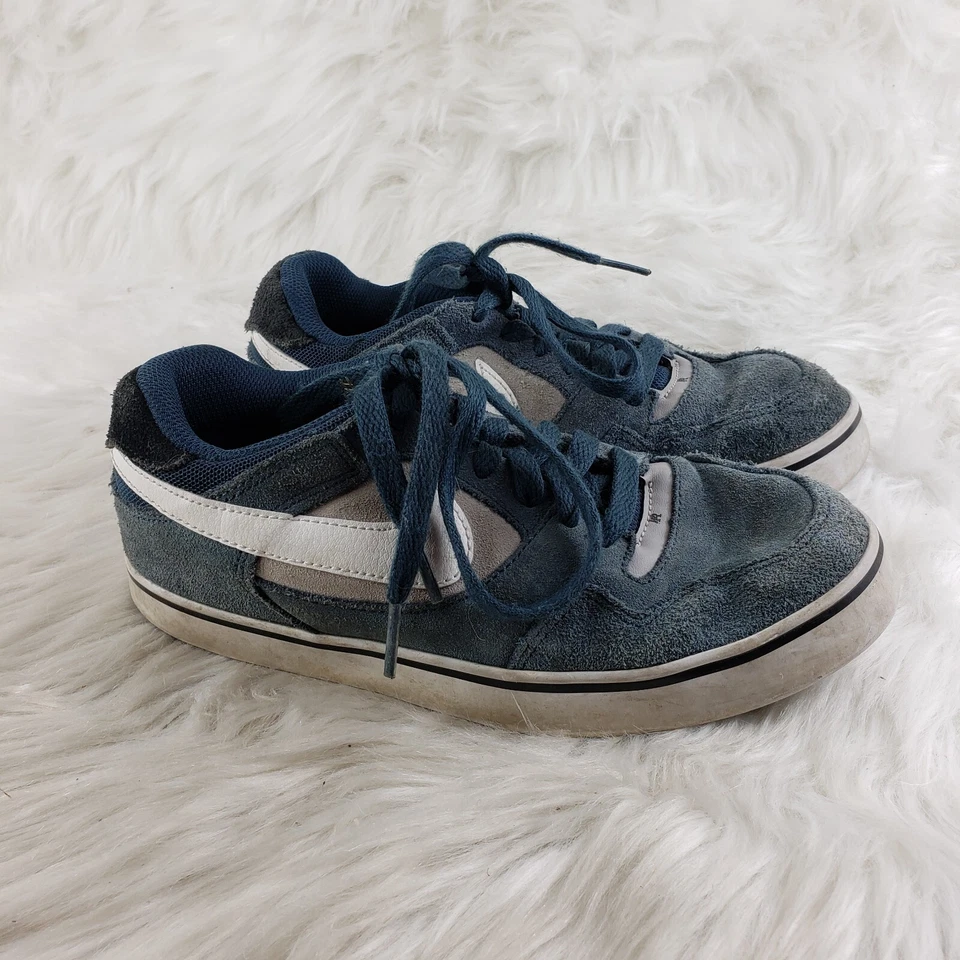 NIKE 'Paul Rodriguez 2.5' Azul Gamuza Zapatos Informales Juveniles Talla US 3Y EUR 35 Foto 3 de 4