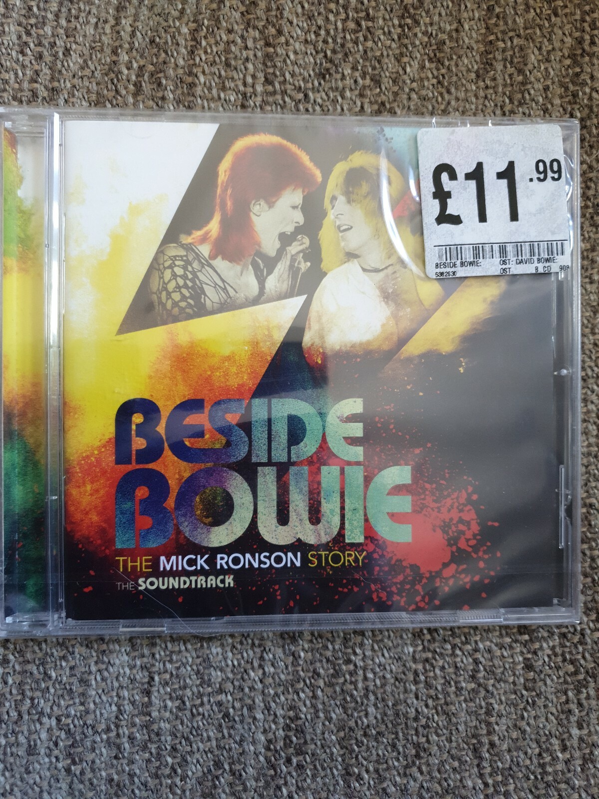 BESIDE BOWIE THE MICK RONSON STORY SOUNDTRACK CD (New Release 2018)