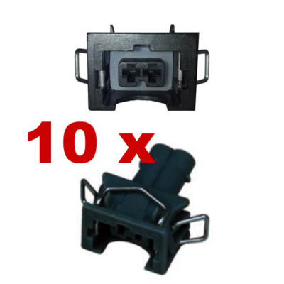 Conectores de inyección de combustible-bajo Bosch EV1 con cable Inyector 4 X Enchufe Hembra