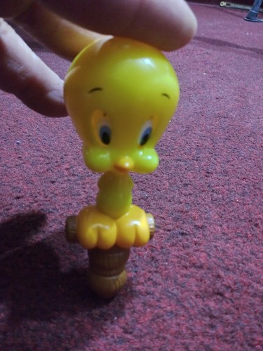 VINTAGE! SUPER COLLECTABLE LOONEY TUNES TWEETY BIRD BY WARNER BRO'S RED INK PEN 