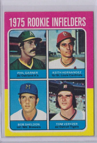 1975 Topps  #623 Rookie Infielders Keith Hernandez  ROOKIE CARD RC  NM or BETTER