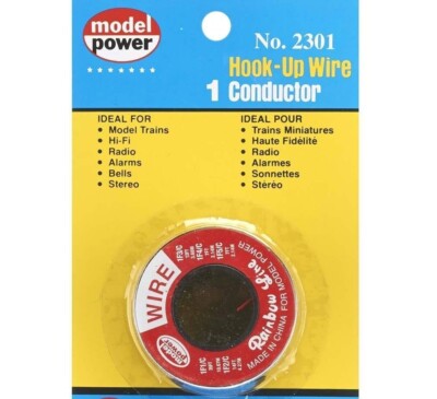 Model Power HO 14 ft. HO -Hook-Up Wire Red
