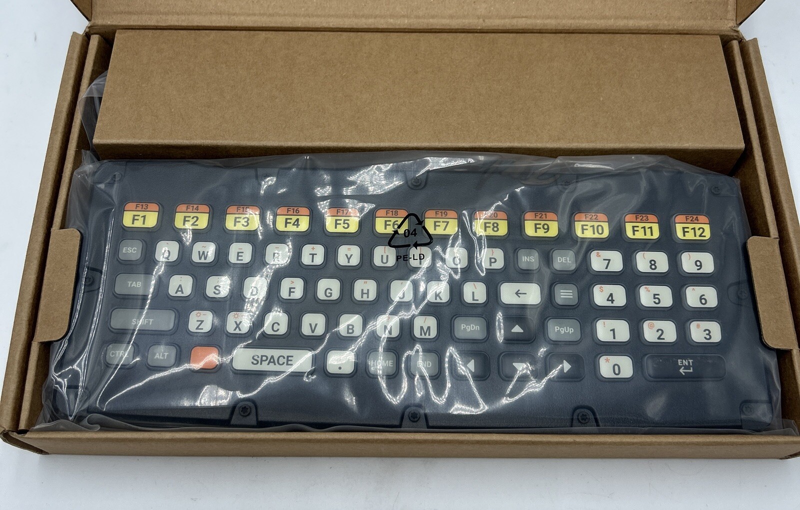 Zebra KYBD-QW-VC KYBD-QW-VC80-S-1 QWERTY USB Heated Keyboard 22cm Cable