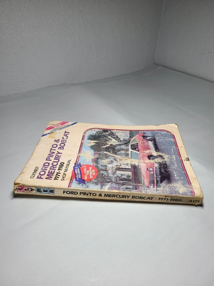 FORD PINTO & MERCURY BOBCAT, 1971-80, Shop Manual, CLYMER,  #A171 Foto 4 de 4