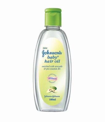 johnson baby hair oil