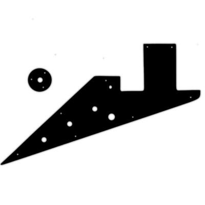 USA PICKGUARD für GIBSON  1958-1959 1962-1963 FLYING V KORINA  3Ply PG BLACK BWB