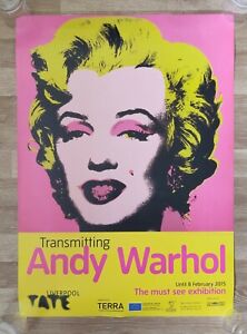 Andy Warhol Marilyn Monroe Print Poster Tate Classic 60 S Pop Art Original New Ebay