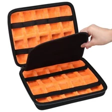 Hot Wheels Case Storage for 20 Cars, Toy Car Organizer for Your Match Case Only