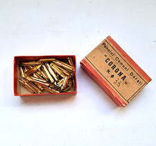 SCATOLA PENNINI COMUNI DORATI N° 3 "CORONA" 1930