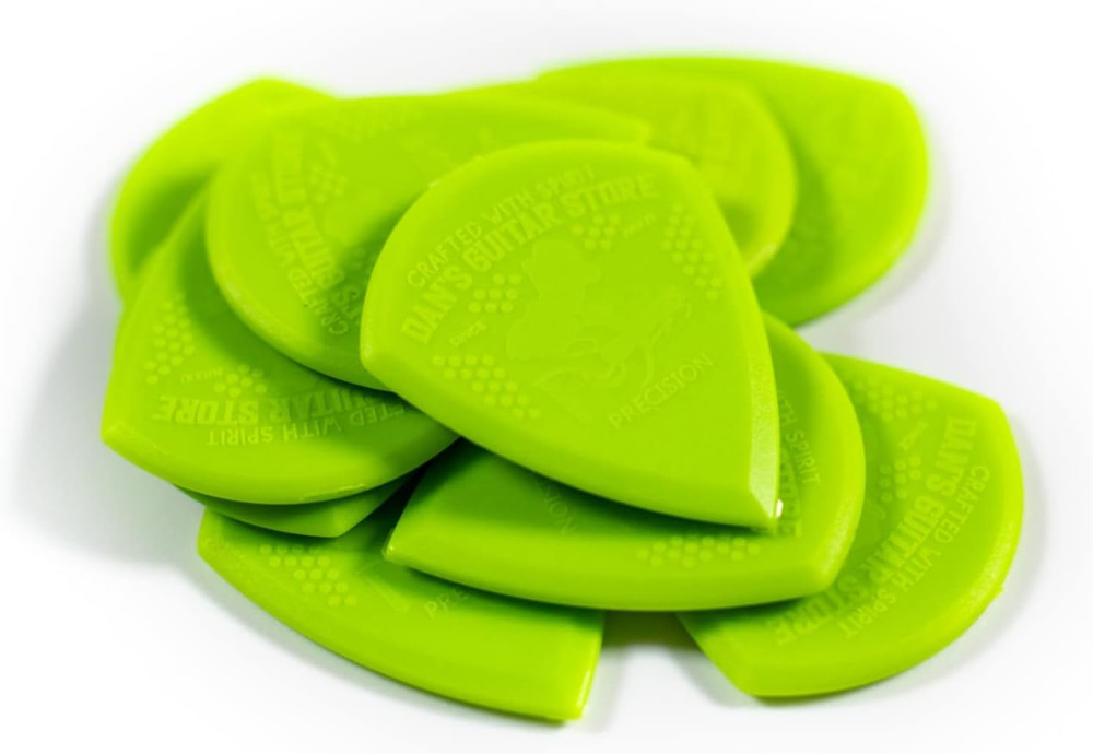 Precision Pick MINI Plectrums 10-Pack – High Grip Guitar Picks with Enhanced Visibility  
