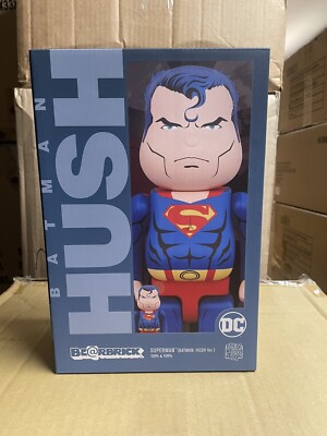 Bearbrick Superman (Batman: Hush Ver.) 100% & 400% Set | eBay