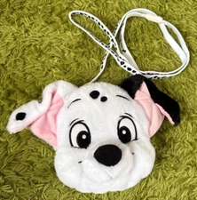 Tokyo Disney Resort 101 Dalmatians Plush Pass Coin Case ID Holder Bag JAPAN F/S