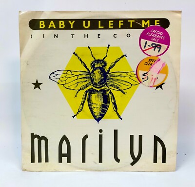 Marilyn - Baby U Left Me (In The Cold) - Music Vinyl Record