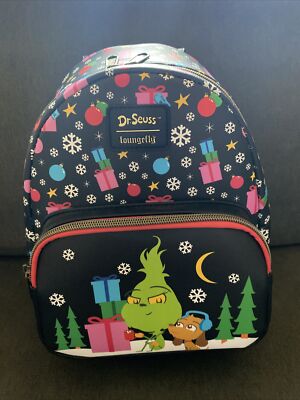 Loungefly How The Grinch Stole Christmas! Chibi Duo Mini 