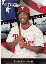 Jimmy Rollins Donruss Studio 2002 Baseball Card #54