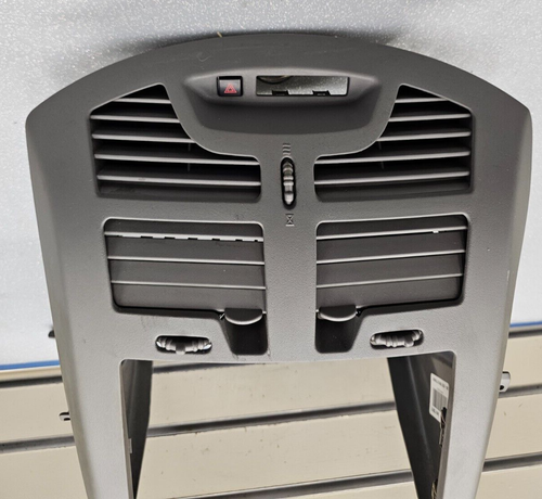 🔥04-07 Chevrolet MALIBU Dash Center RADIO BEZEL Climate Air Vents Trim GRAY B7 - Picture 9 of 9