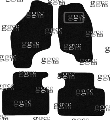 FITS NISSAN TERRANO 1997 TO 2004 FULLY TAILORED BLACK CARPET CAR FLOOR MATS SET.