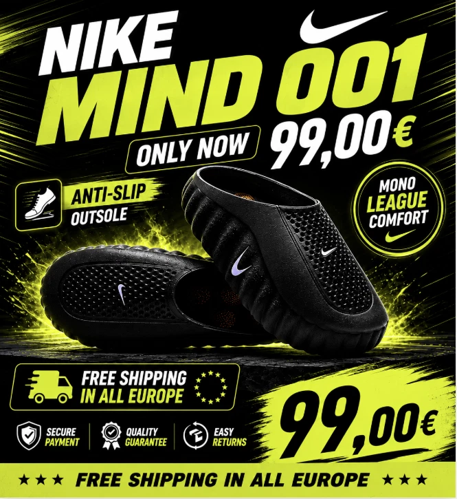 Nike Mind 001 Black - HQ4307-001 for Sale | Authenticity
