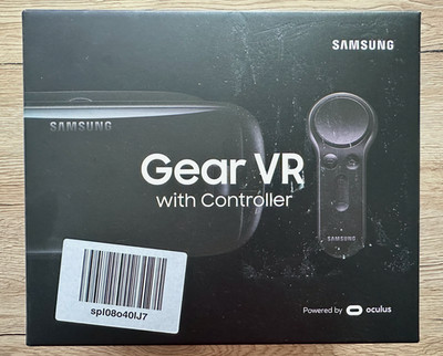 Samsung Gear VR with Controller (SM-R325, Orchid Gray) Smartphone-VR-Brille