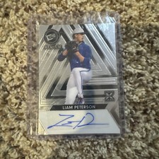 2024 Leaf Press Pass Liam PETERSON Auto /199 (XRC) University Of FLORIDA