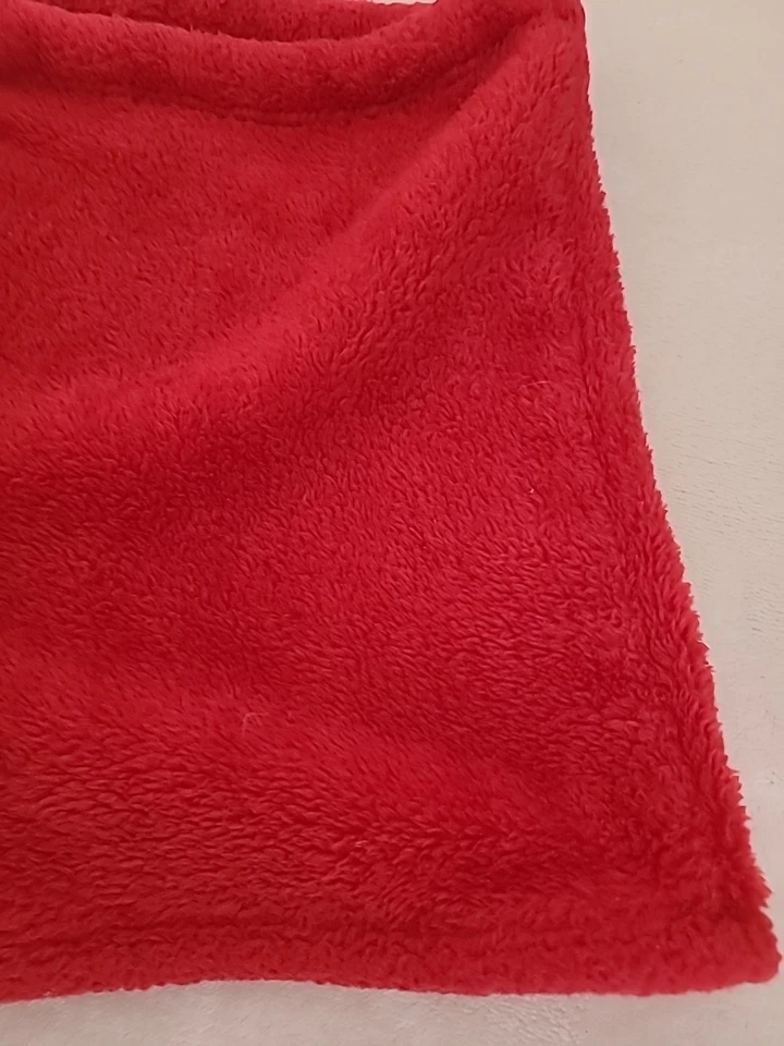 Shorts quentes de pelúcia Little Mass meninas tamanho 10 vermelho Natal - Imagem 2 de 4