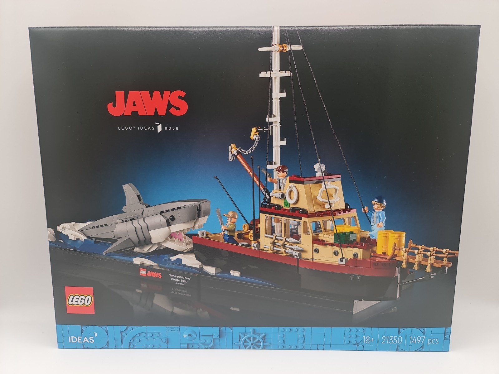 Lego® Ideas 21350 - Der weiße Hai 1503 Teile Neu/New - Bild 3