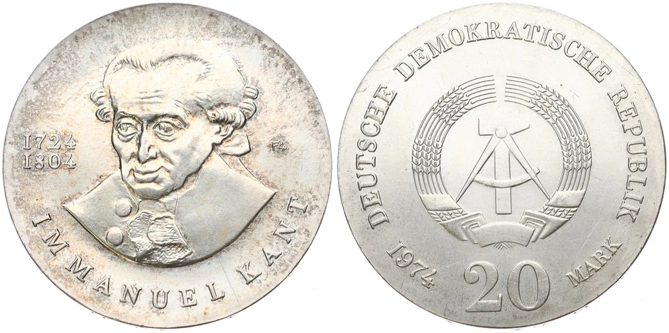 Deutschland - DDR 20 Mark Sondermünzen 1966-1990 A - verschiedene Jahrgänge - Bild 1 von 1