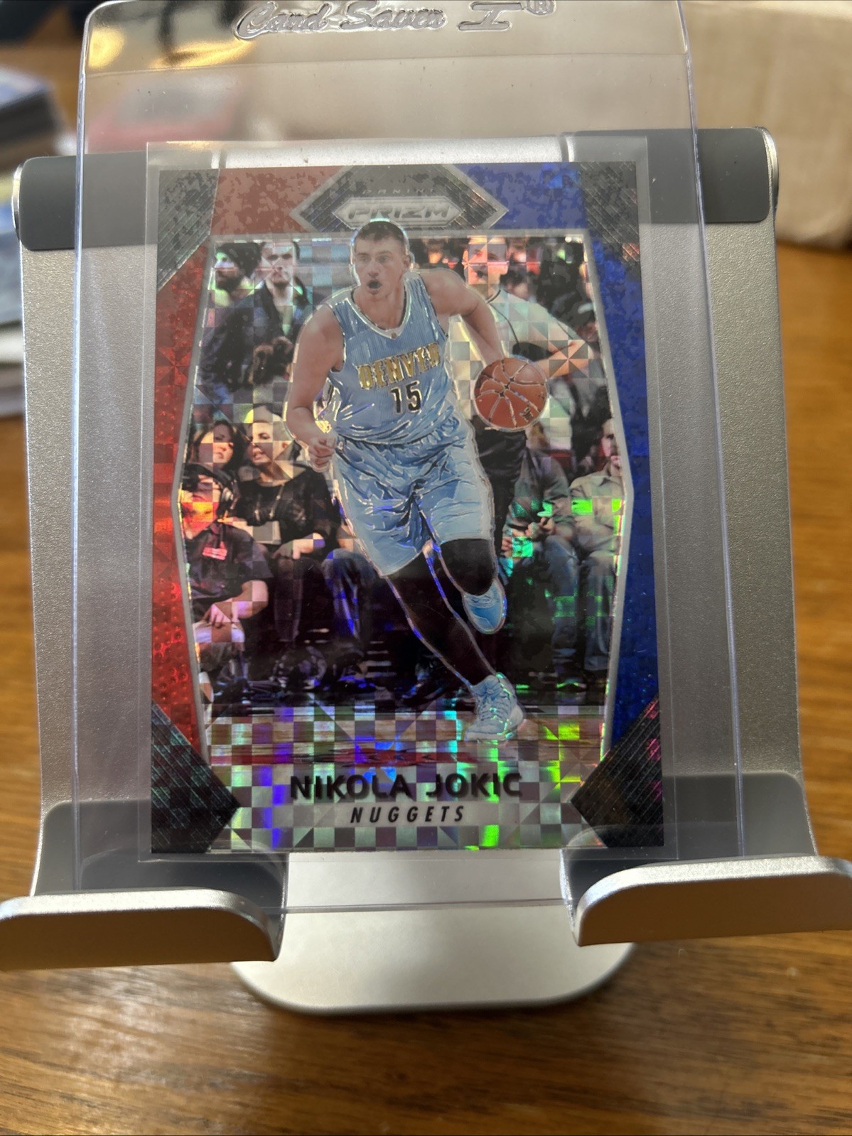 2017-18 Panini Prizm Nikola Jokic #166 Silver Prizm NUGGETS Checkerboard 🔥
