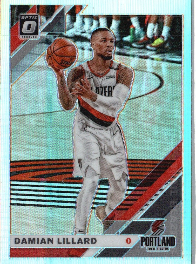 2019-20 Donruss Optic #7 Damian Lillard Holo