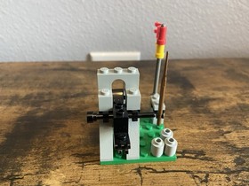Vintage LEGO Castle set 1480 King&rsquo;s Catapult 1990 Complete W/Instructions Lion