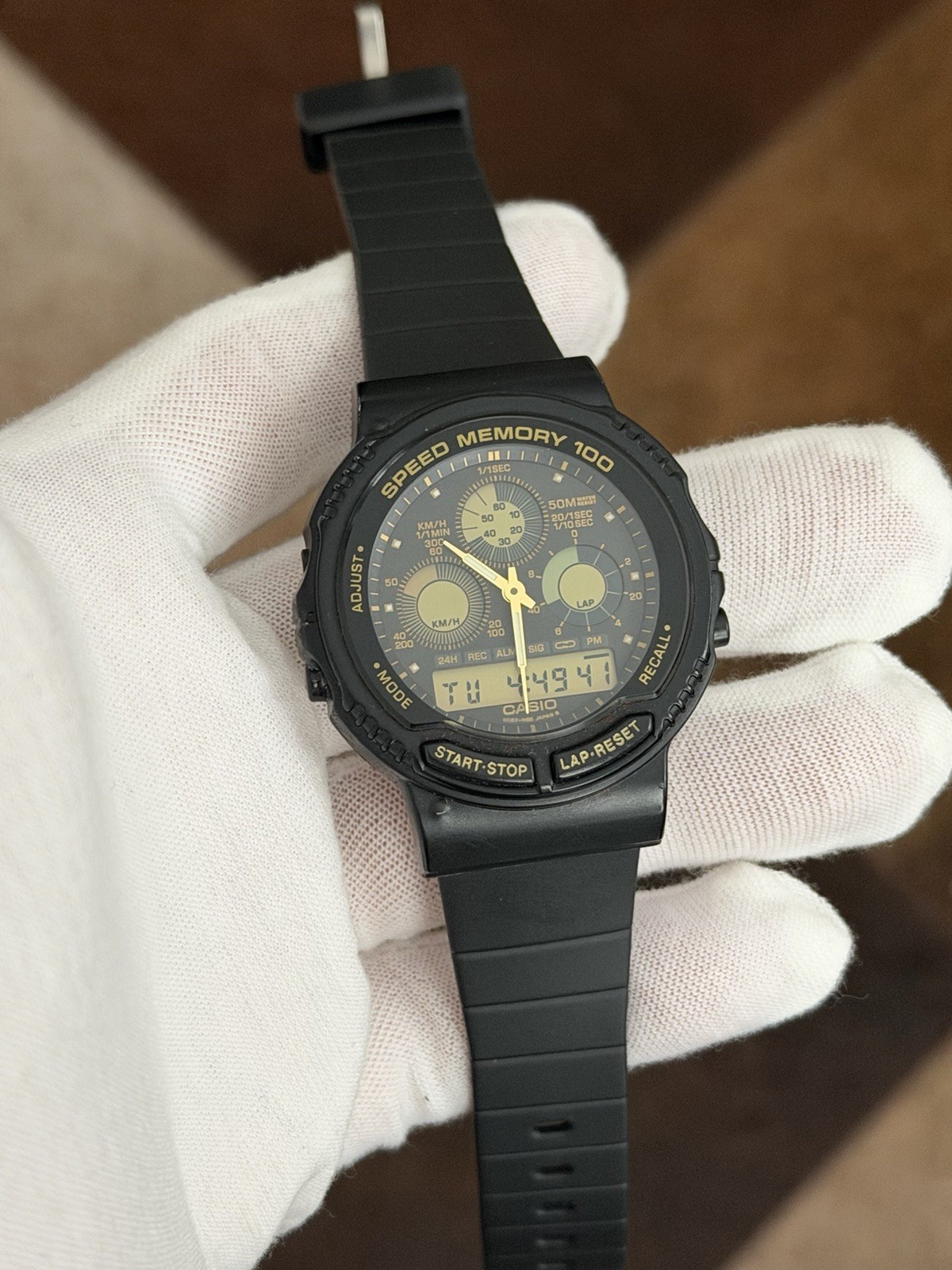 Rare Vintage Casio Speed Memory AW-20 Men’s Ana-Digi Sports Watch JDM 1980s