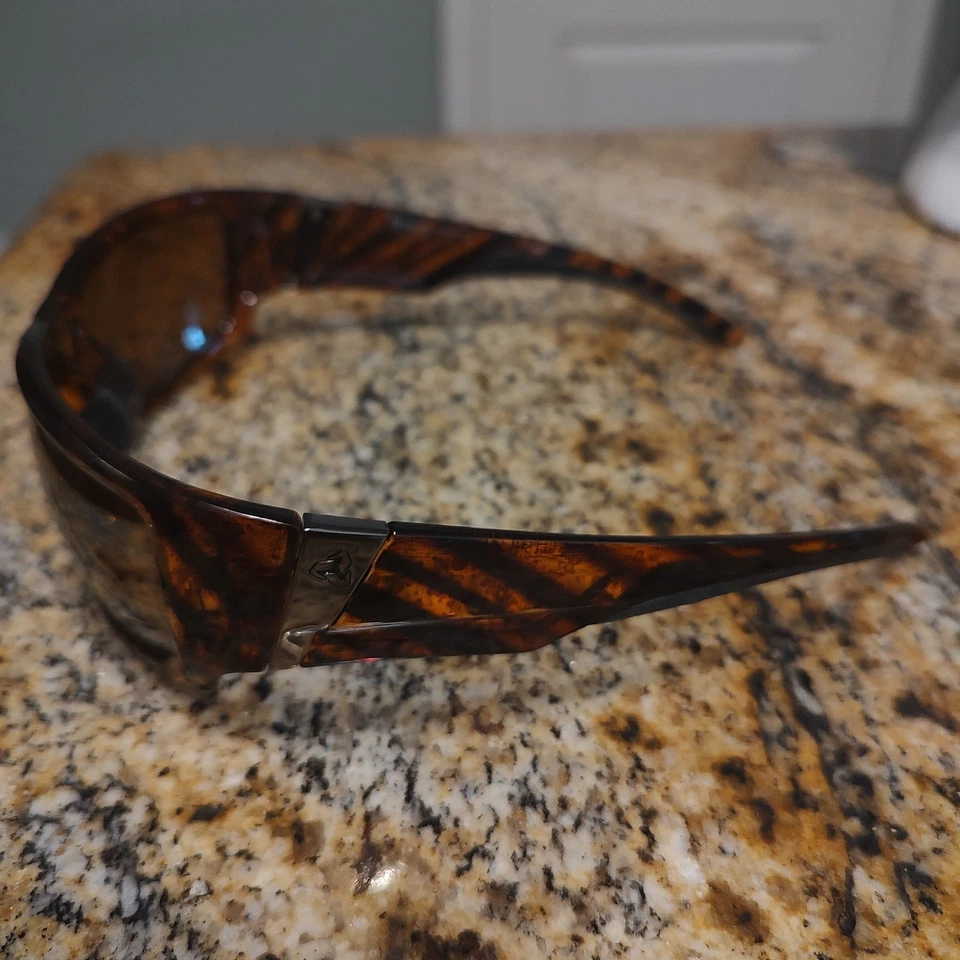 Gafas de sol envolventes Bison R804-002 caparazón de tortuga Foto 4 de 4