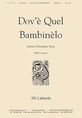 Dov'e Quel Bambinelo TTBB Jiri Laburda