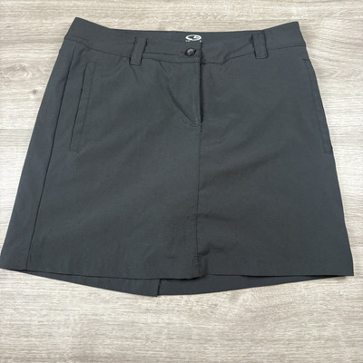 CHAMPION Skort Womens Size 6 Black Fitness Golf, Waist 30'' Pockets