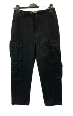 Stone Island Black Cargo Pants Men s Size M   Certilogo Verified Authentic #P6