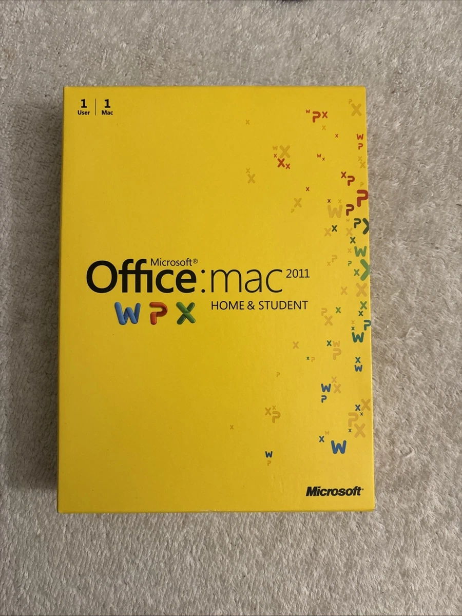 Microsoft Office For Mac 2011 for sale - eBay