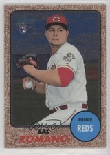 2017 Topps Heritage High Number Chrome 630/999 Sal Romano #THC-622 1v3