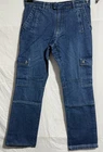 Angelo Muroni 8 Pockets Denim Jeans Size M Waist 36 Leg 33